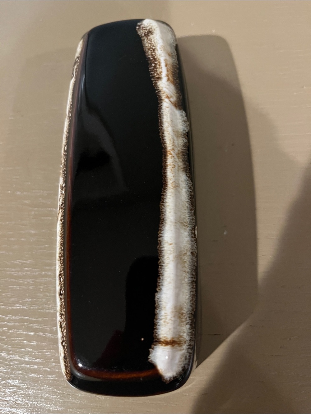 Pfaltzgraff Vintage Brown Drip ware  Brown  Gormet Butter cover replacement